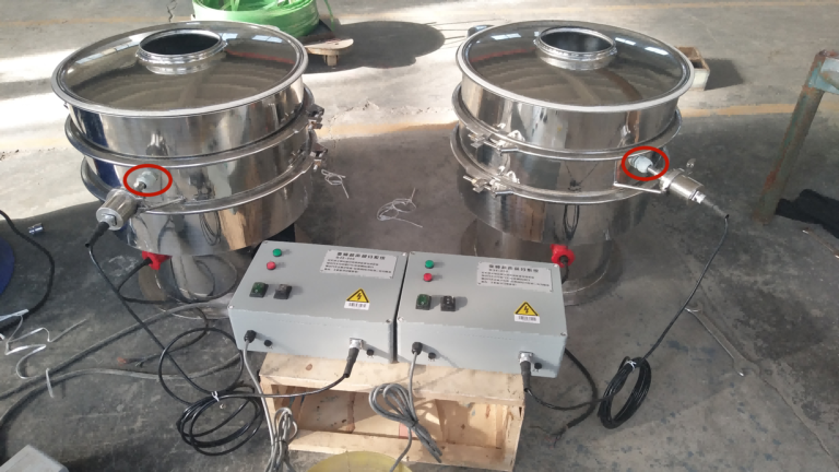 I am currently using a tennis ball-cleaning vibrating screen. I want to replace the ultrasonic system. What accessories do I need to replace?