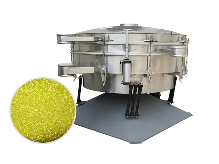 Circular Swing Vibrating Screen For Emery Screening