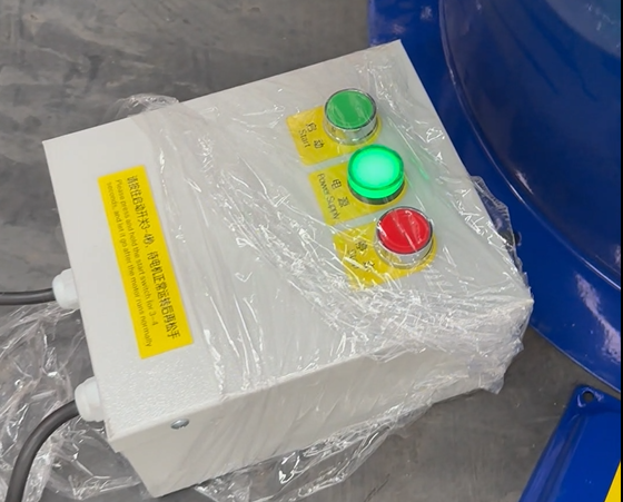 Vibrating screen three-phase electric start working video